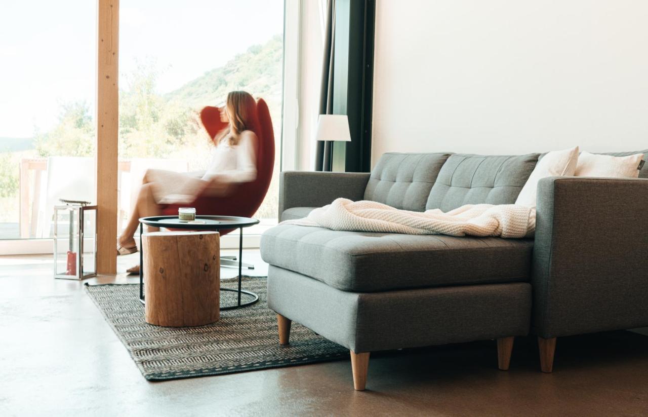Premium Design Ferienhäuser MOSEL-CHALETS Pommern Exteriör bild