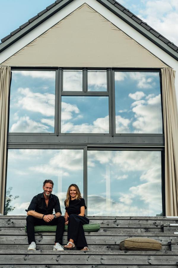 Premium Design Ferienhäuser MOSEL-CHALETS Pommern Exteriör bild