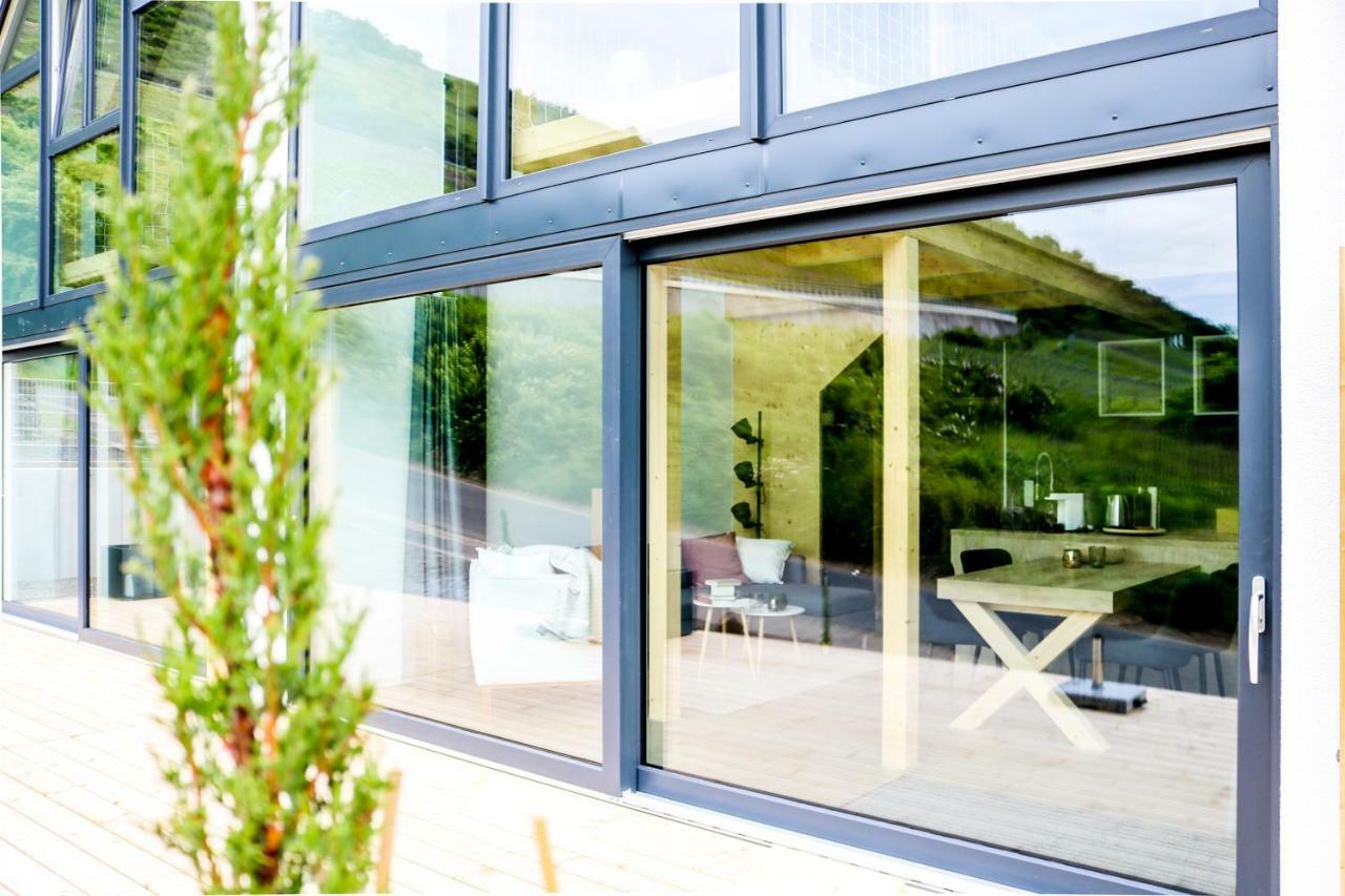 Premium Design Ferienhäuser MOSEL-CHALETS Pommern Exteriör bild