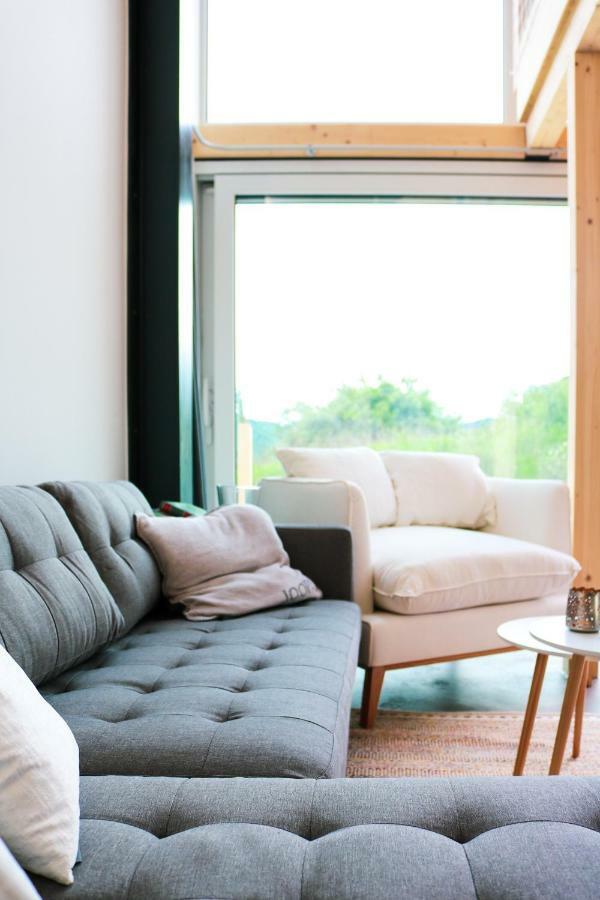 Premium Design Ferienhäuser MOSEL-CHALETS Pommern Exteriör bild
