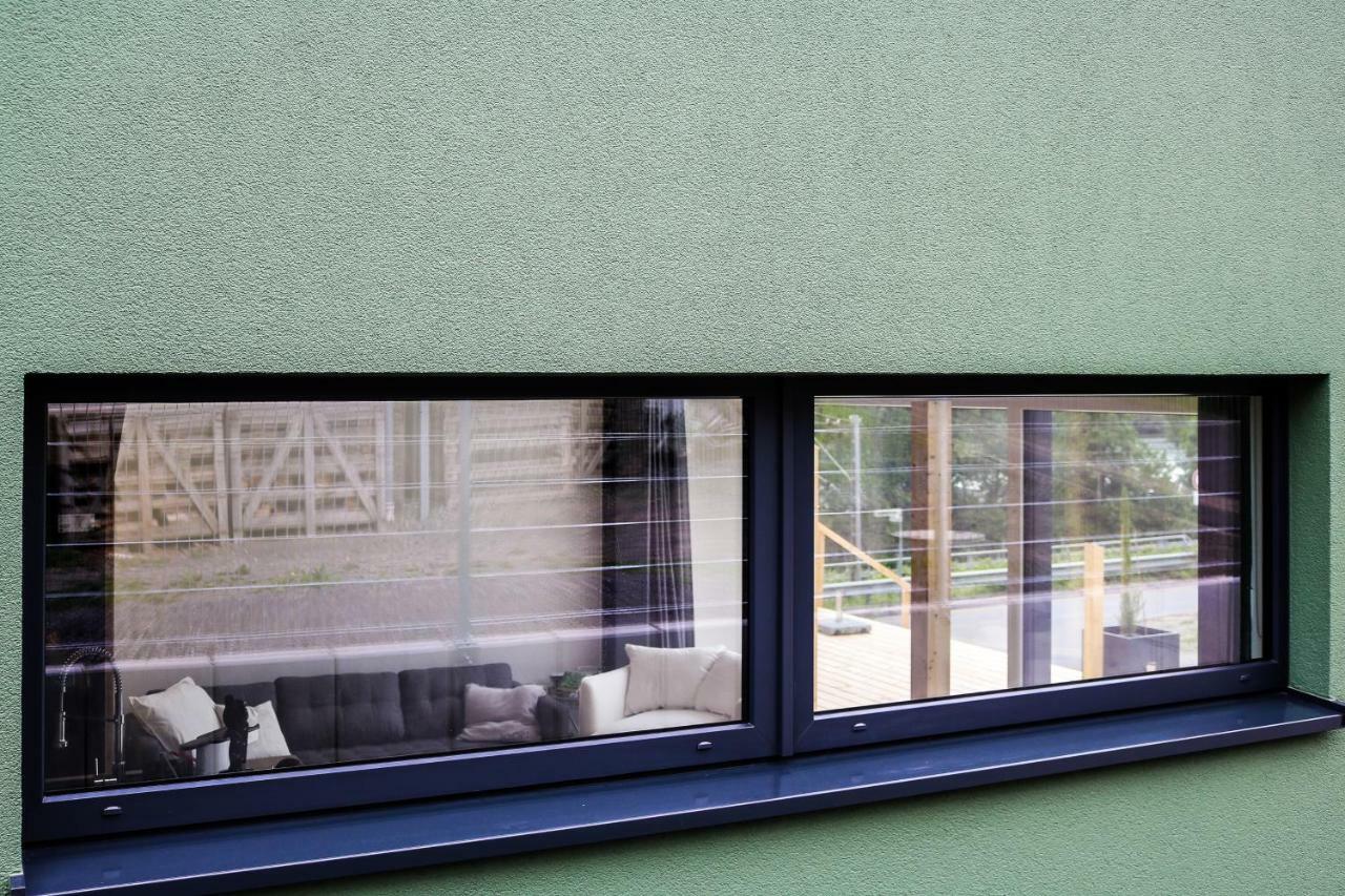 Premium Design Ferienhäuser MOSEL-CHALETS Pommern Exteriör bild