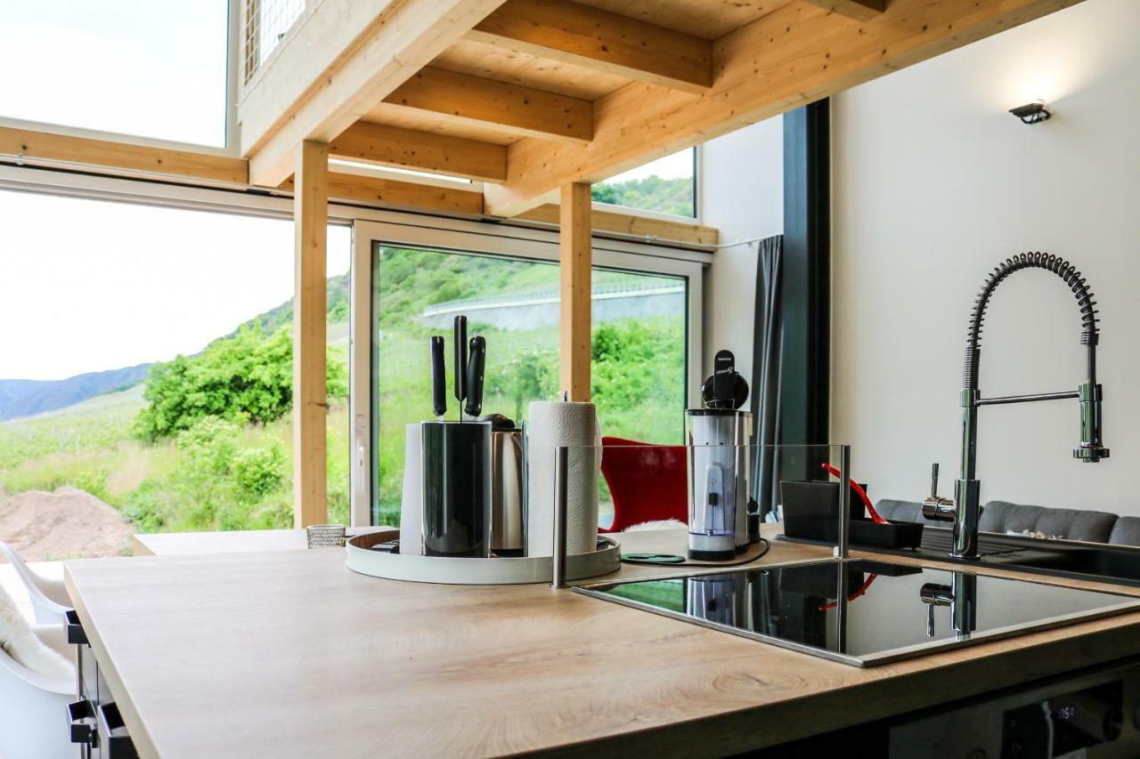 Premium Design Ferienhäuser MOSEL-CHALETS Pommern Exteriör bild
